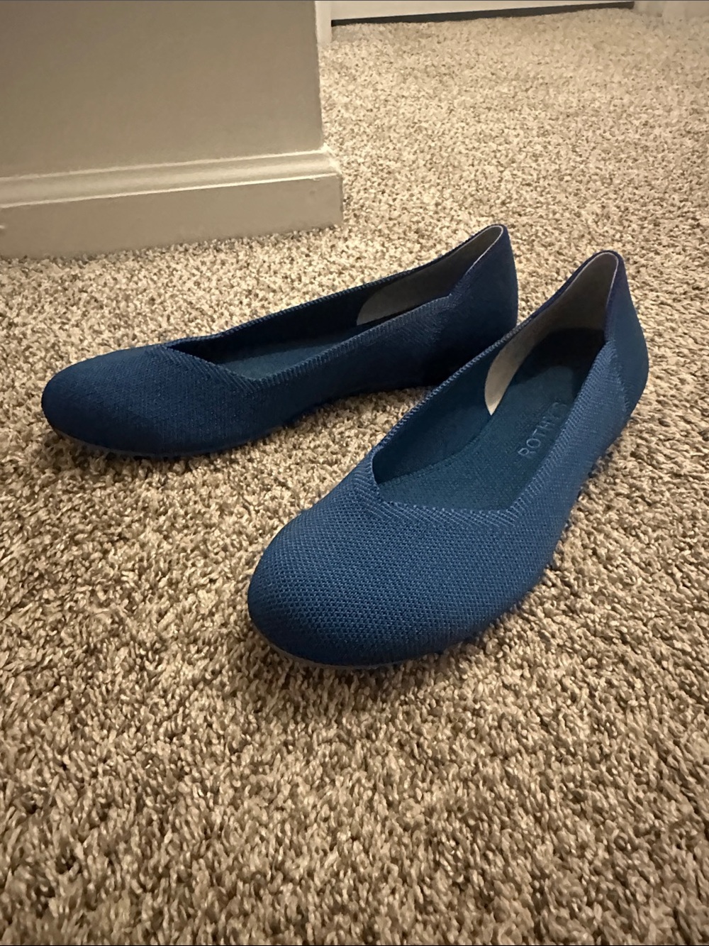 Rothy's Royal Blue Knit Ballet Flats - Women - Picture 5 of 5